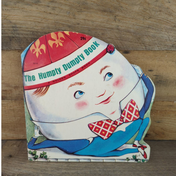 Vintage 1971 The Humpty Dumpty Book A Golden Shape Book - Picture 1 of 11